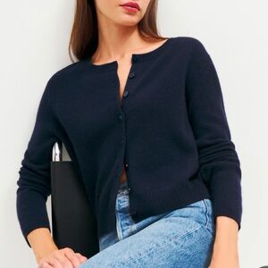 100% cashmere Reformation Clara cardigan